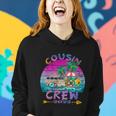 Retro Cousin Crew Vacation 2022 Beach Trip Family Matching Gift Women Hoodie Gifts for Her