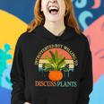 Retro Introverted But Willing To Discuss Plants Women Hoodie Gifts for Her