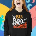 Retro Vintage Boo Fabboolous Halloween Party Costume Women Hoodie Gifts for Her