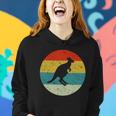 Retro Vintage Kangaroo Women Hoodie Gifts for Her