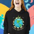 Save Our Home Animals Wildlife Conservation Earth Day Women Hoodie Gifts for Her