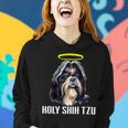 Shitzu Dog Holy Shih Tzu Women Hoodie Gifts for Her