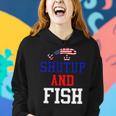Shut Up And Fish Tshirt Women Hoodie Gifts for Her