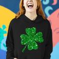 Sparkle Clover Irish Shirt For St Patricks & Pattys Day Women Hoodie Gifts for Her