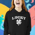 St Patricks Day Lucky St Patricks Day Women Hoodie Gifts for Her