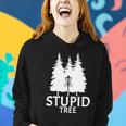 Stupid Tree Disc Golf Tshirt Women Hoodie Gifts for Her