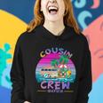 Sunset Cousin Crew Vacation 2022 Beach Cruise Family Reunion Cute Gift Women Hoodie Gifts for Her