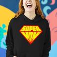 Supermom Super Mom Crest Women Hoodie Gifts for Her