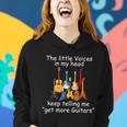 The Little Voices In My Head Say Get More Guitars Tshirt Women Hoodie Gifts for Her