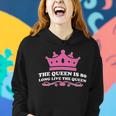 The Queen Is 80 Funny 80Th Birthday Tshirt Women Hoodie Gifts for Her