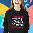 This Girl Runs On Jesus And Coupons Couponer Couponing Women Hoodie Gifts for Her