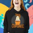 Trick Or Treat Cupcake Halloween Costume Candy Gift Women Hoodie Gifts for Her