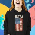 Ultra Maga Us Flag Pro Trump American Flag Tshirt Women Hoodie Gifts for Her