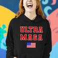 Ultra Maga Varsity Usa United States Flag Logo Tshirt Women Hoodie Gifts for Her