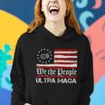 Ultra Maga We The People Shirt Funny Anti Biden Us Flag Pro Trump Trendy Tshirt Women Hoodie Gifts for Her