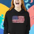 Us Flag Vintage Merican Independence Day On 4Th Of July Great Gift Women Hoodie Gifts for Her