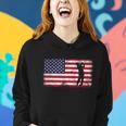 Usa American Flag Golf Lovers 4Th July Patriotic Golfer Man Cool Gift Women Hoodie Gifts for Her