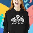 Uterus Pro Choice Reproductive Rights Pro Roe 1973 Feminism Feminist Women Hoodie Gifts for Her