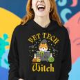 Vet Tech Witch Halloween Veterinary Technician Women Women Hoodie Gifts for Her