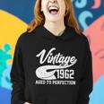 Vintage 1962 Aged To Perfection 60Th Birthday Women Hoodie Gifts for Her