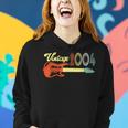 Vintage 2004 Retro 18Th Birthday With Guitar 18 Years Old Women Hoodie Gifts for Her