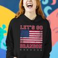 Vintage Lets Go Brandon American Flag Tshirt Women Hoodie Gifts for Her