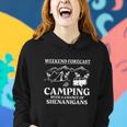Weekend Forecast Camping With A Chance Of Funny Women Hoodie Gifts for Her