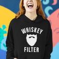 Whiskey And Beard Whiskey Filter Graphic Women Hoodie Gifts for Her