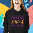 Wicked Little Cutie Halloween Quote Women Hoodie Gifts for Her