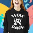 Wolf Pack Wolf   Family Matching   Women Hoodie Graphic Print Hooded Sweatshirt Gifts for Her
