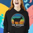 Womens Goat Whisperer Apparel - Funny Goat Women Hoodie Gifts for Her