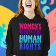 Womens Rights Are Human Rights Womens Pro Choice Women Hoodie Gifts for Her