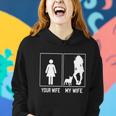 Your Wife My Wife French Bulldog Funny Frenchie For Husband Women Hoodie Gifts for Her