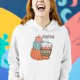 Pumpkin Spice Kinda Girl Fall V2 Women Hoodie Graphic Print Hooded Sweatshirt