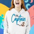 Dibs On The Captain Fire Captain Wife Girlfriend Sailing Women Hoodie Gifts for Her