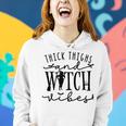 Funny Thick Thighs Witch Essential Metime Halloween Vibes Women Hoodie Gifts for Her