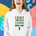 I Got Your Lucky Charm Right Here St Pattys Day V2 Women Hoodie Graphic Print Hooded Sweatshirt Gifts for Her