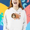 I Teach The Cutest Little Turkey Teacher Fall Women Hoodie Graphic Print Hooded Sweatshirt Gifts for Her