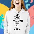 Resting Witch Face Funny Halloween Costume Trick Or Treat Women Hoodie Gifts for Her