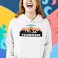 Tennessee Retro Vintage Sunset Mountain Tennessee Lovers Women Hoodie Gifts for Her