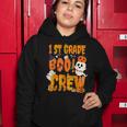 1St Grade Boo Crew Student Teacher Halloween Apparal Women Hoodie Funny Gifts
