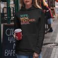 Wife Mom Teacher Bruh Retro Vintage Teacher Day Gift Women Hoodie