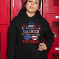4Th Of July Birthday Gifts Funny Bday Born On 4Th Of July Women Hoodie Funny Gifts