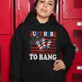 4Th Of July Im Just Here To Bang Fireworks America Flag Women Hoodie Unique Gifts