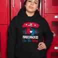 4Th Of July Pregnancy Patriotic Lil Firecracker On The Way Gift Women Hoodie Unique Gifts