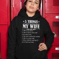 5 Things You Should Know About My Wife Funny Tshirt Women Hoodie Unique Gifts