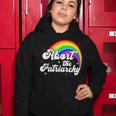 Abort The Patriarchy Womens Pro Choice Feminism Feminist Women Hoodie Funny Gifts