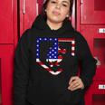 American Baseball Catcher Flag Tshirt Women Hoodie Unique Gifts