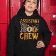 Assistant Teacher Boo Crew Halloween Assistant Teacher Women Hoodie Funny Gifts