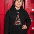 Audio Music Fan Christmas Tree Women Hoodie Unique Gifts